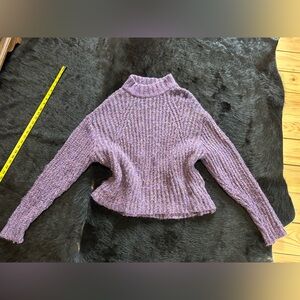 a new day Lavender Turtleneck Sweater